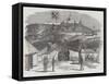 The Burmese War, Temporary Stockade, Martaban-null-Framed Stretched Canvas