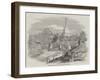 The Burmese War, the Dagon Pagoda, at Rangoon-null-Framed Giclee Print