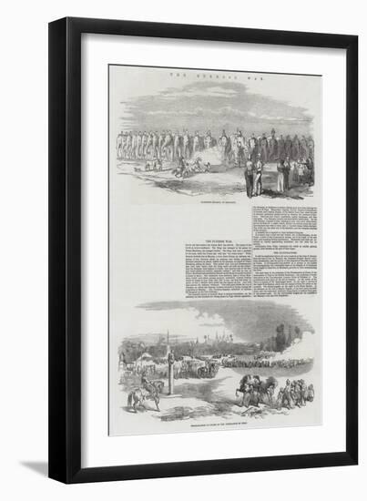 The Burmese War-null-Framed Giclee Print