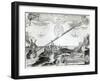 The Burning Mirror of Archimedes, from Ars Magna Lucis et Umbrae, Athanasius Kircher-null-Framed Giclee Print