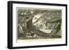 The Burning of a Germanic Village by the Romans-Willem II Steelink-Framed Giclee Print