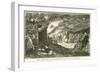 The Burning of a Germanic Village by the Romans-Willem II Steelink-Framed Giclee Print