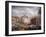 The Burning of Chateau d'eau at Place du Palais Royal, February 24, 1848-Eugene Hagnauer-Framed Giclee Print