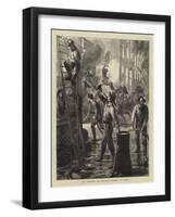 The Burning of Chicago, Firemen at Work-Godefroy Durand-Framed Giclee Print