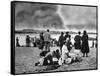 The Burning of Irun; Spanish Civil War, 1936-null-Framed Stretched Canvas