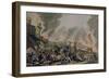The Burning of Moscow, 15th September 1812, 1813-Johann Lorenz Rugendas-Framed Giclee Print