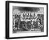 The Burning of Richard Woodman and Nine Other Protestant Martyrs, at Lewes in Sussex-null-Framed Giclee Print