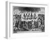 The Burning of Richard Woodman and Nine Other Protestant Martyrs, at Lewes in Sussex-null-Framed Giclee Print