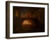 The Burning of Rome-Hubert Robert-Framed Giclee Print