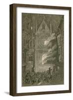 The Burning of Saint Paul's-John Franklin-Framed Giclee Print