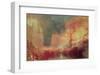 The Burning of the Houses of Parliament, 1839-J M W Turner-Framed Giclee Print