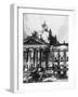 The Burning of the Reichstag in Berlin, Germany in 1933-Robert Hunt-Framed Photographic Print