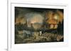 The Burning of Troy (Der Brand Trojas)-Pieter Schoubroeck-Framed Premium Giclee Print