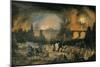 The Burning of Troy (Der Brand Trojas)-Pieter Schoubroeck-Mounted Art Print