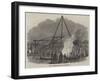 The Burning Well Near Pontefract-null-Framed Giclee Print