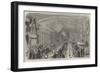 The Burns Banquet at Montreal-null-Framed Giclee Print