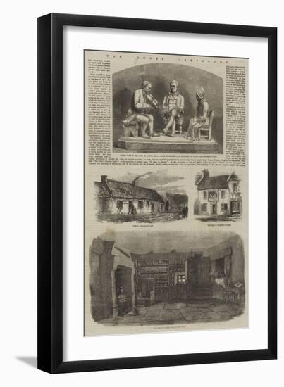 The Burns Centenary-null-Framed Giclee Print