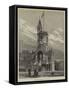 The Burns Monument at Kilmarnock-null-Framed Stretched Canvas