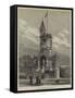 The Burns Monument at Kilmarnock-null-Framed Stretched Canvas