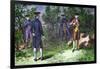 The Burr-Hamilton Duel, 1804-American School-Framed Giclee Print