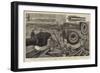 The Bursting of the 38-Ton Gun on Board HMS Thunderer-Joseph Nash-Framed Giclee Print