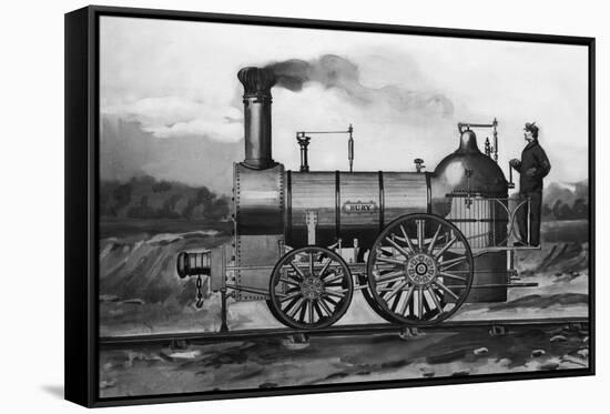 The Bury Engine, 1830-null-Framed Stretched Canvas