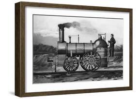 The Bury Engine, 1830-null-Framed Giclee Print