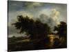 The Bush, Ca. 1650-82-Jacob van Ruisdael-Stretched Canvas