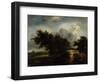 The Bush, Ca. 1650-82-Jacob van Ruisdael-Framed Art Print