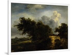 The Bush, Ca. 1650-82-Jacob van Ruisdael-Framed Art Print