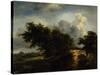 The Bush, Ca. 1650-82-Jacob van Ruisdael-Stretched Canvas