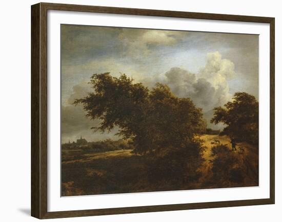 The Bush, or Path Among the Haarlem Dunes, C.1649-Jacob van Ruisdael-Framed Giclee Print