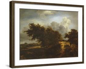 The Bush, or Path Among the Haarlem Dunes, C.1649-Jacob van Ruisdael-Framed Giclee Print