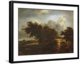 The Bush, or Path Among the Haarlem Dunes, C.1649-Jacob van Ruisdael-Framed Giclee Print