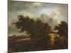 The Bush, or Path Among the Haarlem Dunes, C.1649-Jacob van Ruisdael-Mounted Giclee Print