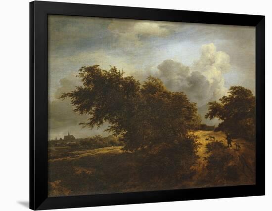 The Bush, or Path Among the Haarlem Dunes, C.1649-Jacob van Ruisdael-Framed Giclee Print