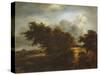 The Bush, or Path Among the Haarlem Dunes, C.1649-Jacob van Ruisdael-Stretched Canvas