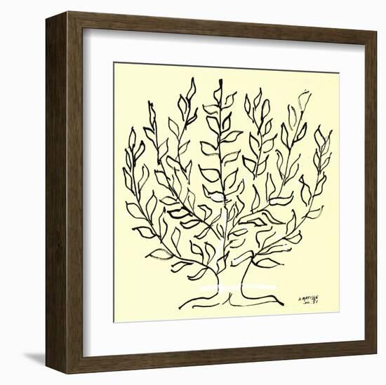 The Bush (Small)-Henri Matisse-Framed Serigraph
