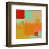 The Business City-Yashna-Framed Art Print