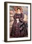 The Business Woman-B. M. Kustodiev-Framed Giclee Print