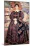 The Business Woman-B. M. Kustodiev-Mounted Giclee Print