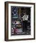 The Busker and the Boy-Vince Russell-Framed Photographic Print