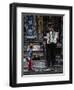 The Busker and the Boy-Vince Russell-Framed Photographic Print