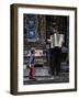 The Busker and the Boy-Vince Russell-Framed Photographic Print