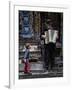 The Busker and the Boy-Vince Russell-Framed Photographic Print