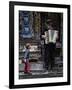 The Busker and the Boy-Vince Russell-Framed Photographic Print