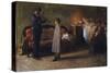 The Busker's Family-Gaetano Gigante-Stretched Canvas