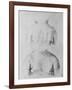 'The Bust of an Infant, Front and Back Views', c1480 (1945)-Leonardo Da Vinci-Framed Giclee Print