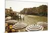 The Bustling River Front Along the Gran Canal, Italy-David Noyes-Mounted Photographic Print