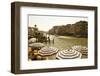 The Bustling River Front Along the Gran Canal, Italy-David Noyes-Framed Photographic Print